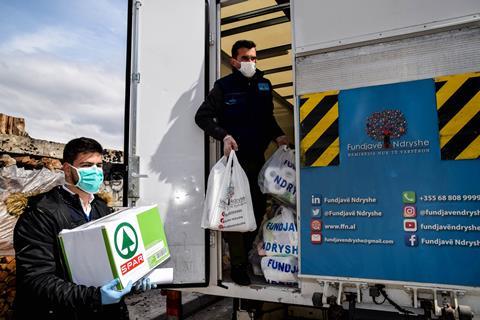 Spar International food donations