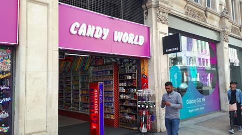 Candyworld, Oxford Street
