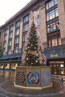 The Dolce & Gabbana Christmas tree at Harrods