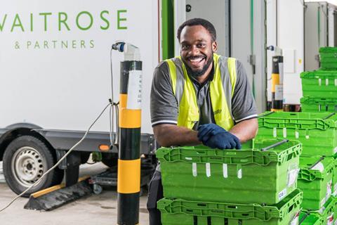 Waitrose driver