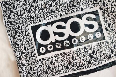 Asos branded package