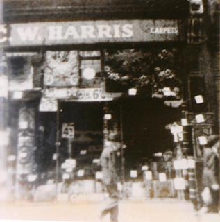The original CW Harris store in Peckham