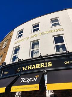 Exterior of CW Harris store