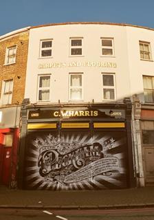 Exterior of CW Harris store in Peckham