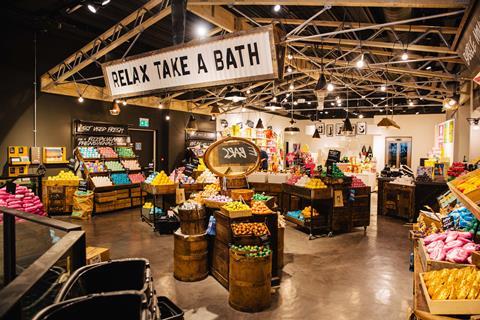 Natural cosmetics and skincare retailer Lush has opened its biggest ever store, on Oxford Street.