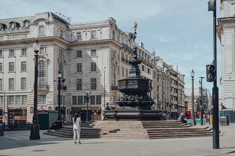 Empty Piccadilly Circus