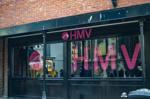 HMV exterior, Kent