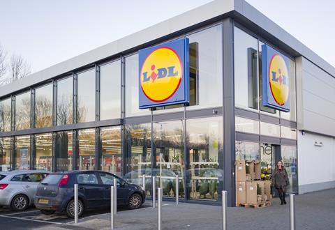 Lidl store exterior