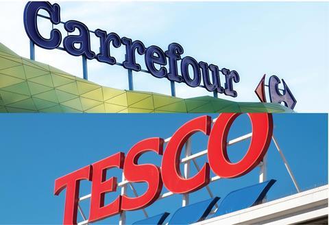 Tesco to end buying partnership with French supermarket Carrefour