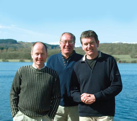 Lakeland founder Alan Rayner's three sons, Martin, Sam and Julian