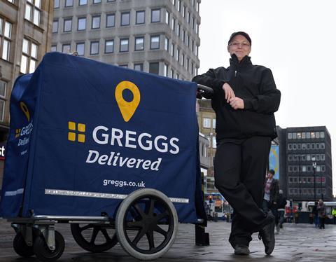Greggs delivery
