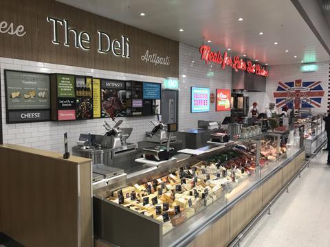 Bakery counters like this one in Sainsbury's have been closing among the big grocers