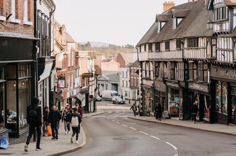 Shrewsbury high street