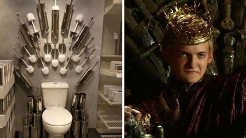 Game of thrones ikea toilet