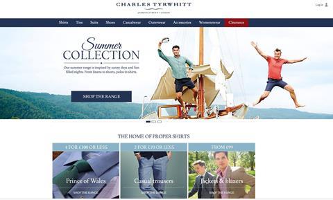 Charles Tyrwhitt has appointed David Boynton to replace Greg Hodder as chief executive