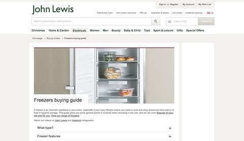John Lewis buying guides