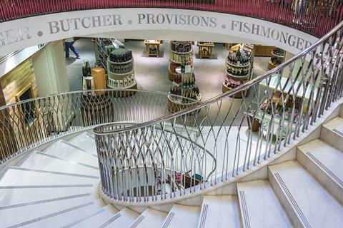 Fortnum and Mason stairs