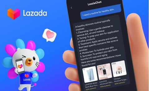 Lazada LazzieChat