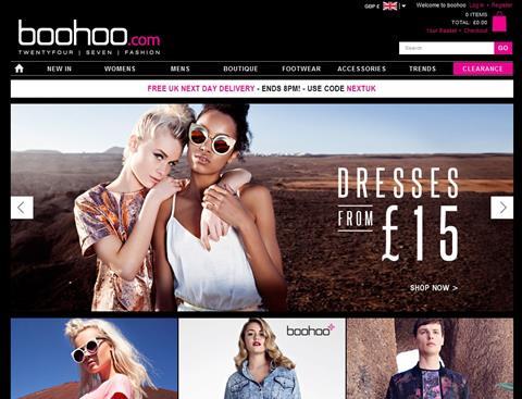 Boohoo uk outlet site