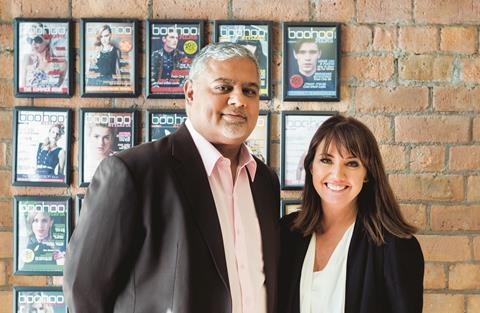 carol kane and mahmud kamani joint CEOs Boohoo 