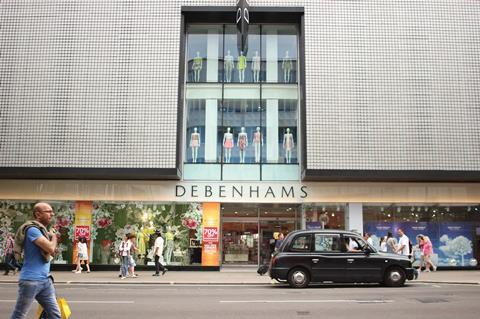 Boss debenhams shop