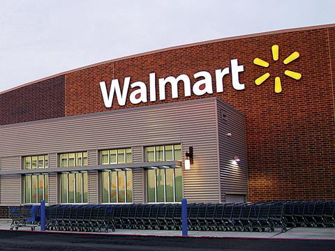 Walmart fascia