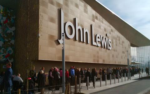 John Lewis sales jumped last week as the introduction of its spring-summer ranges and the end of its Clearance Sale in home drove revenues.