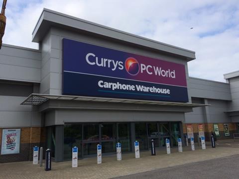 Dixons Carphone like-for-likes rise