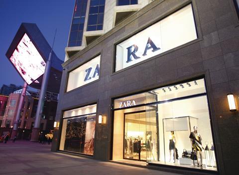 Zara owner Inditex said full-year profits jumped 10%