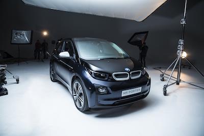 The BMW i3 model that Mr Porter has helped design.