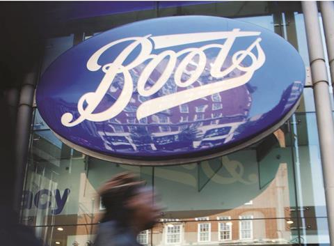 Boots sign