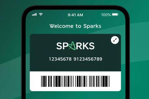 M&S Sparks mobile app