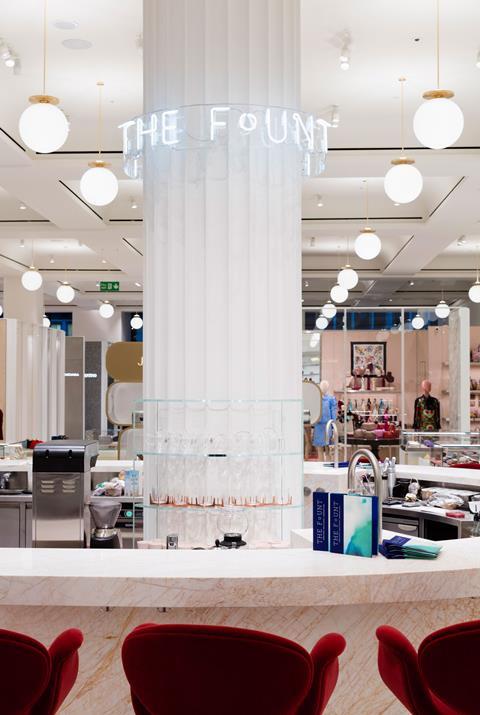 The accessories hall at selfridges the fount 3