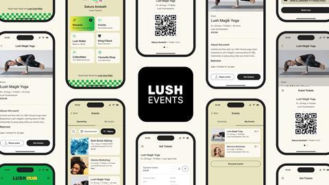Lush Events app