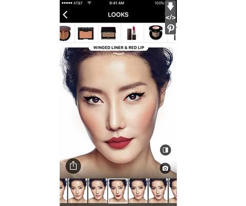 Sephora Virtual Artist mobile app
