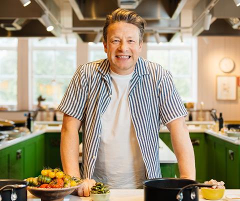 Celebrity chef Jamie Oliver