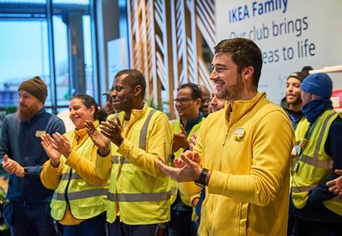 Ikea workers Wembley