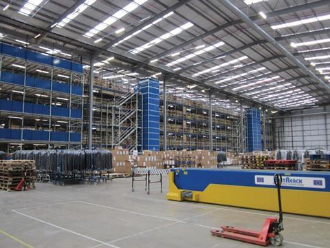 Asos has opened  a new warehouse since the Buncefield explosion