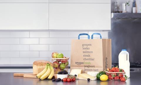 Amazon has launched its Fresh grocery proposition in the UK today.
