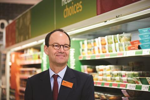 Sainsbury's chief executive Mike Coupe