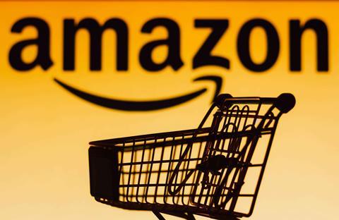 Amazon-logo-and-trolley