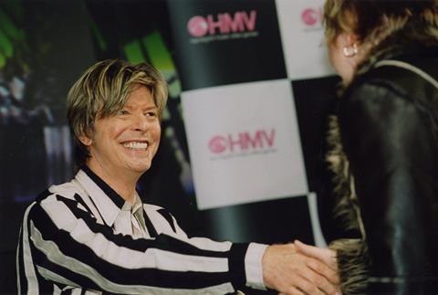 David Bowie signing at hmv 150 Oxford Street  London  2002 5330495574 o