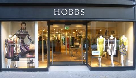 Women’s fashion retailer Hobbs unveiled a 3.9% increase in like-for-like sales