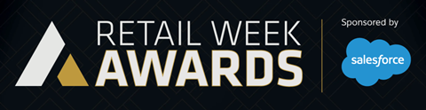 Retail Week Awards and Salesforce logos