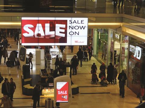 Discounts are poised to soar to an average of 45% at retailers across the UK this weekend – the deepest pre-Christmas price cuts since 2008.