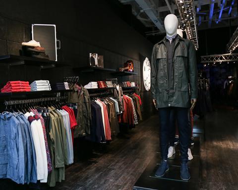 The revamped Pretty Green store on Glasgow's Buchanan Street