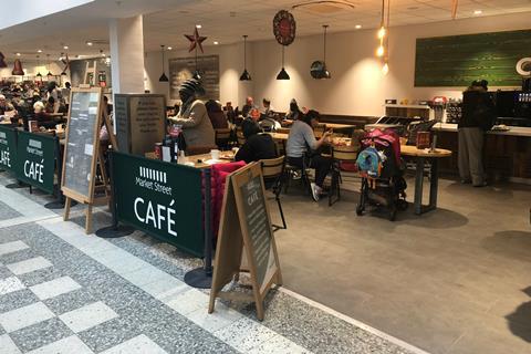 Morrisons Market Street cafe
