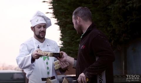 The return of the Tesco mince-pie Van