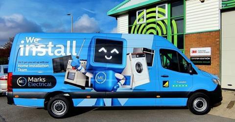 Marks Electrical fleet new look 2022