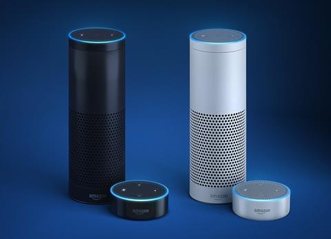 Amazon Alexa hub and speaker